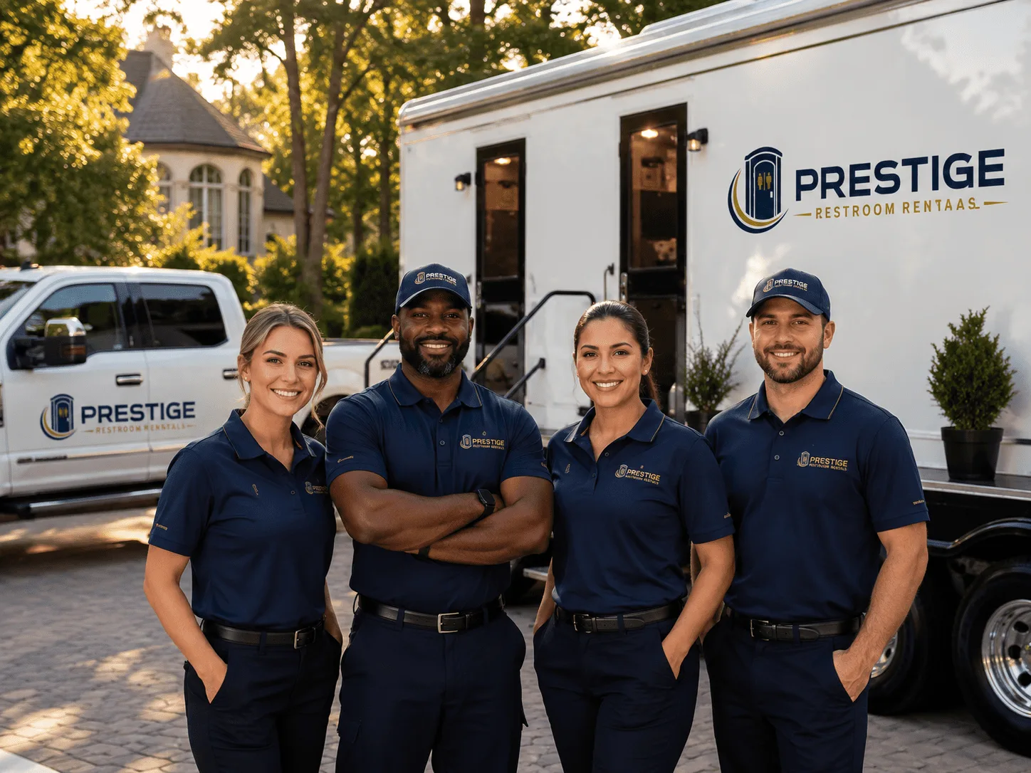 Trusted Luxury Portable Restrooms company in Haddock, GA